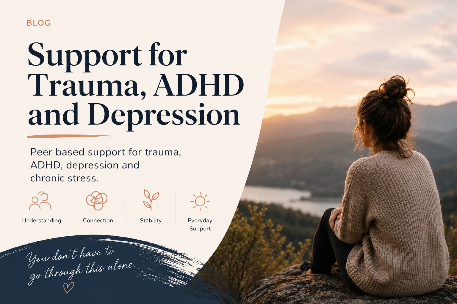Support for Trauma ADHD Depression | Peer Support